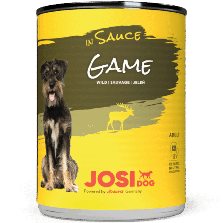 Game in Sauce Dog Wet Food